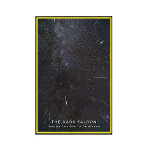 Wall Display Frame Compatible with Lego® Star Wars™ The Dark Falcon 75389 Style B