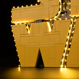 Light Kit Compatible with LEGO® Brick-Built Star Wars™ Logo Set 75407
