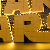Light Kit Compatible with LEGO® Brick-Built Star Wars™ Logo Set 75407