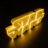 Light Kit Compatible with LEGO® Brick-Built Star Wars™ Logo Set 75407
