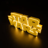 Light Kit Compatible with LEGO® Brick-Built Star Wars™ Logo Set 75407