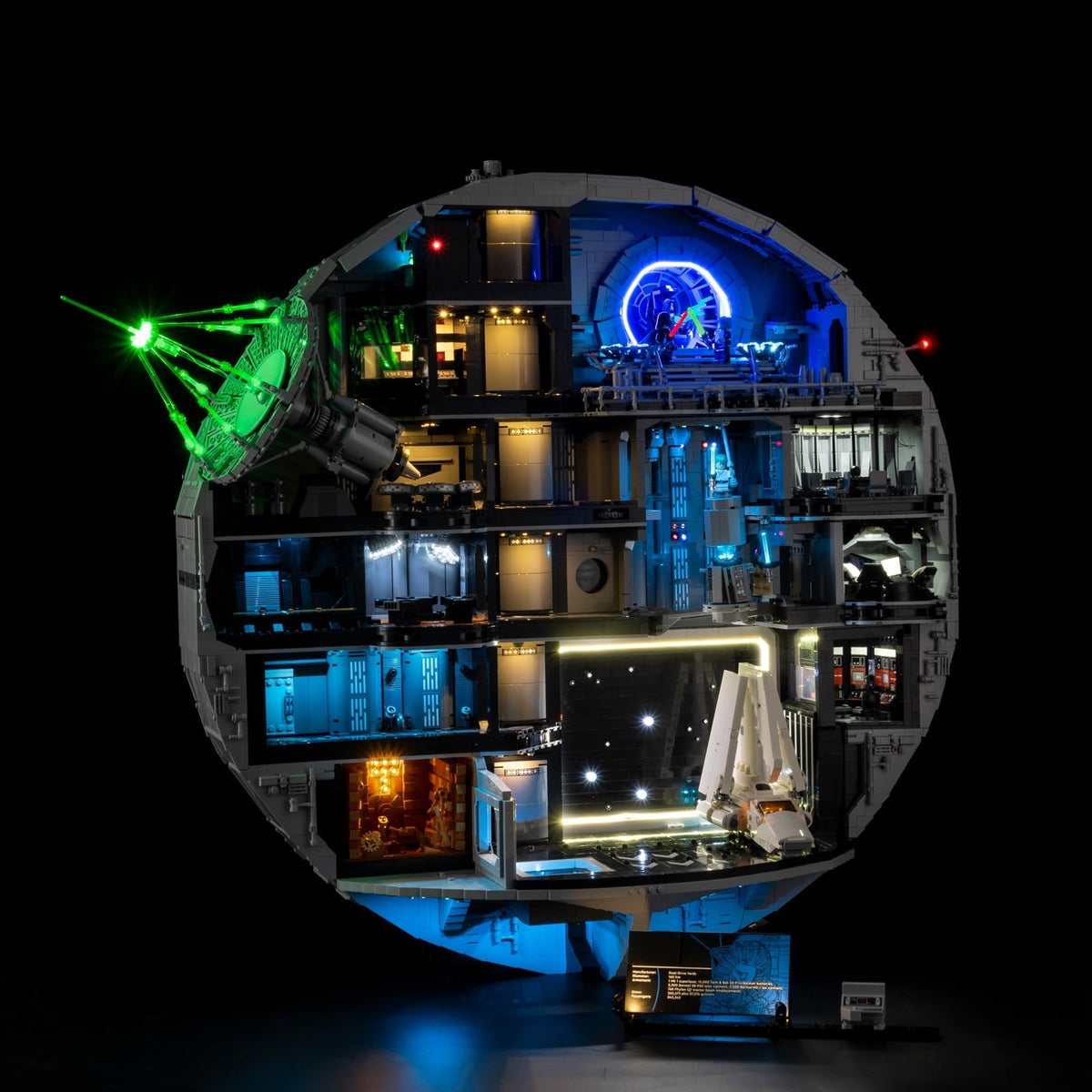 Light Kit Compatible with LEGO® Death Star Set 75419