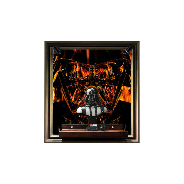Wall Display Frame for LEGO® Star Wars™ Darth Vader™ Bust 75439