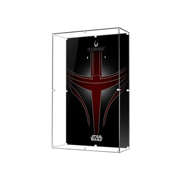 Wall Display Case for LEGO® Star Wars™ The Mandalorian N-1 Starfighter™ 75442