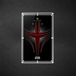 Wall Display Case for LEGO® Star Wars™ The Mandalorian N-1 Starfighter™ 75442