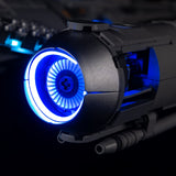 LEGO The Mandalorian's N-1 Starfighter 75442 LED light kit view 13