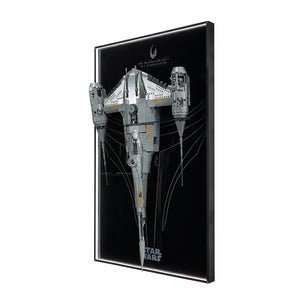 Wall Display Frame for LEGO® Star Wars™ The Mandalorian's N-1 Starfighter™ 75442