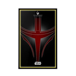 Wall Display Frame for LEGO® Star Wars™ The Mandalorian's N-1 Starfighter™ 75442