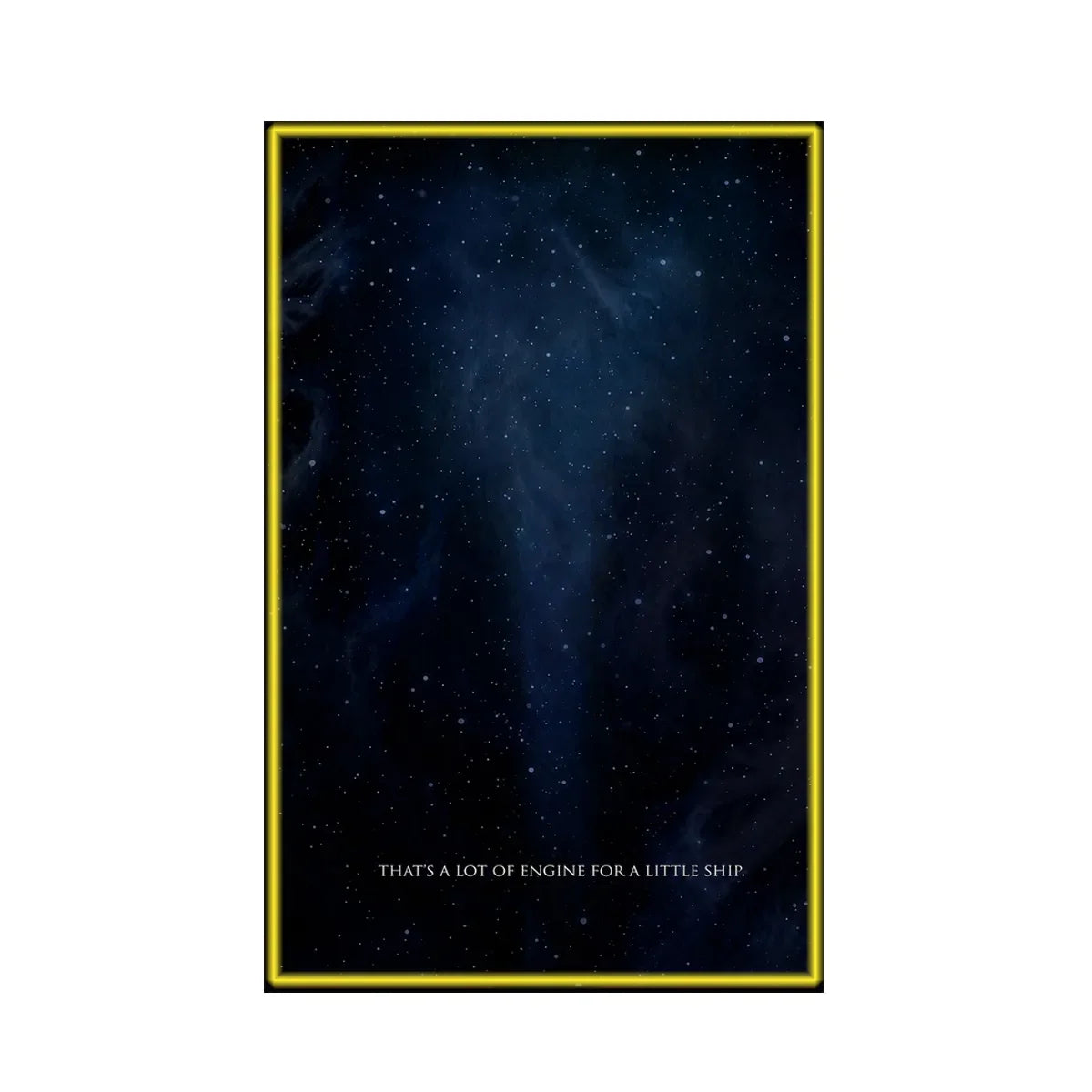 Wall Display Frame for LEGO® Star Wars™ The Mandalorian's N-1 Starfighter™ 75442