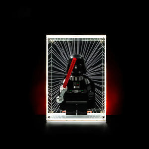 Acrylic Display Case for LEGO® Star Wars™ Up-Scaled Darth Vader™ Minifigure 75461