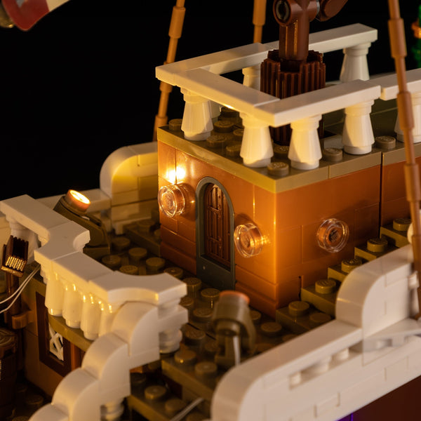 LEGO Icons The Going Merry Pirate Ship 75639 LED Light Kit detail