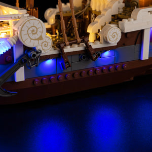 LEGO Icons The Going Merry Pirate Ship 75639 LED Light Kit detail