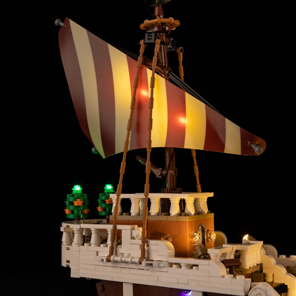 LEGO Icons The Going Merry Pirate Ship 75639 LED Light Kit detail