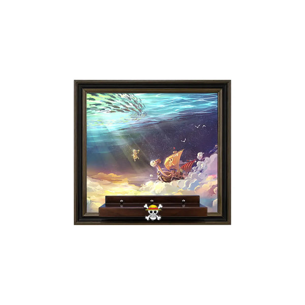 Wall Display Frame for LEGO® ONE PIECE The Going Merry Pirate Ship 75639