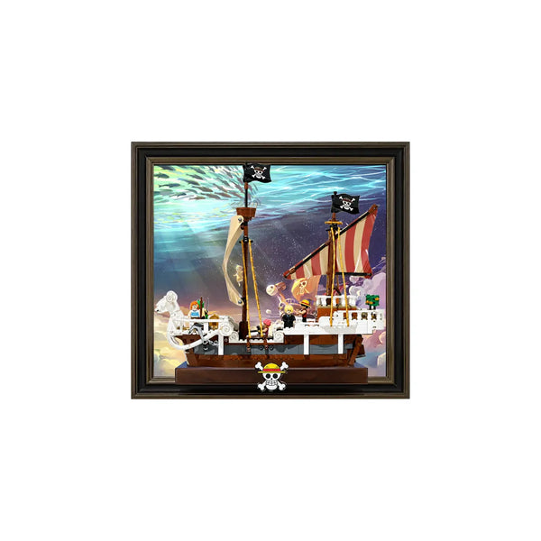 Wall Display Frame for LEGO® ONE PIECE The Going Merry Pirate Ship 75639