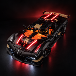 Light Kit Compatible with LEGO® Koenigsegg Sadair's Spear Megacar Set 42232