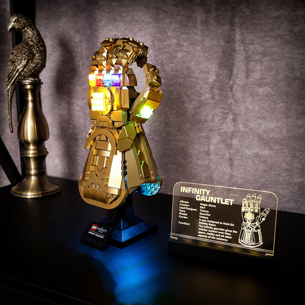 LEGO Infinity Gauntlet 76191 LED light kit image 12
