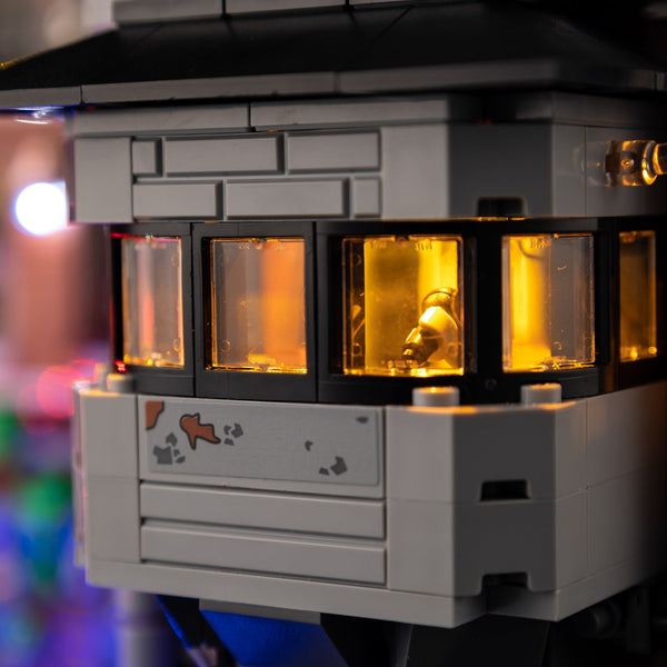 LEGO Batman Arkham Asylum 76300 LED Light Kit detail