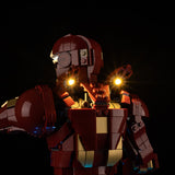 Light Kit Compatible with LEGO® Iron Man Mark 3 Collectors' Edition Set 76344