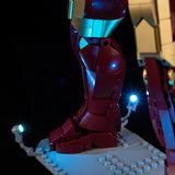 Light Kit Compatible with LEGO® Iron Man Mark 3 Collectors' Edition Set 76344