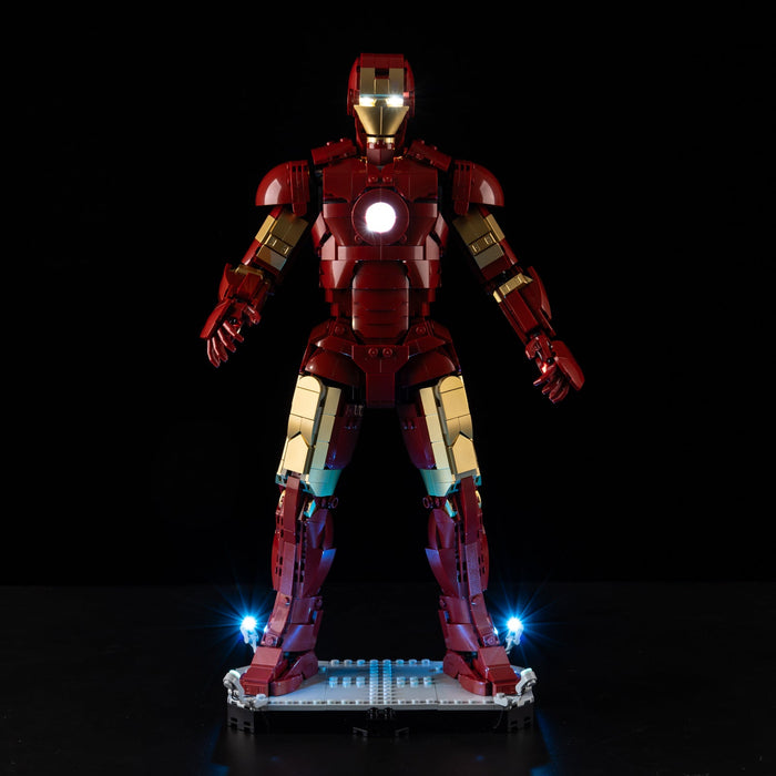 Light Kit Compatible with LEGO® Iron Man Mark 3 Collectors' Edition Set 76344