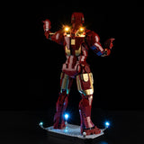 Light Kit Compatible with LEGO® Iron Man Mark 3 Collectors' Edition Set 76344