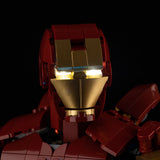 Light Kit Compatible with LEGO® Iron Man Mark 3 Collectors' Edition Set 76344