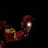 Light Kit Compatible with LEGO® Iron Man Mark 3 Collectors' Edition Set 76344