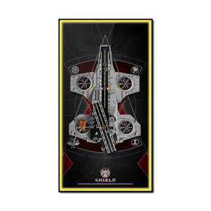 Wall Display Frame for LEGO® S.H.I.E.L.D. Helicarrier 76354
