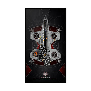 Wall Display Frame for LEGO® S.H.I.E.L.D. Helicarrier 76354