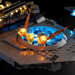 LEGO S.H.I.E.L.D. Helicarrier 76354 LED light kit view 13