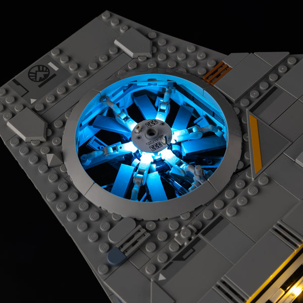 LEGO S.H.I.E.L.D. Helicarrier 76354 LED light kit view 16