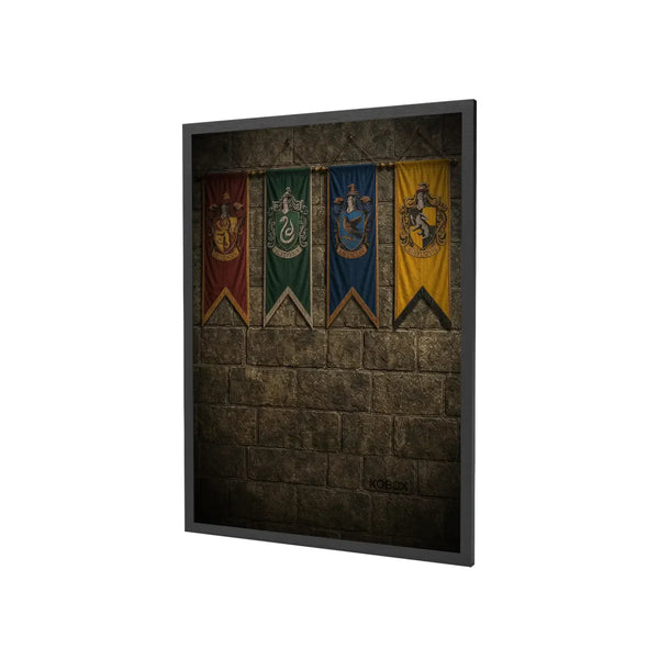Wall Display Frame for Lego® Hogwarts™ House Crest 76462