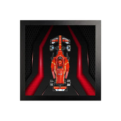 Wall-Mount Display case for LEGO® Speed F1 series | Neon Circuit（77242-77251）