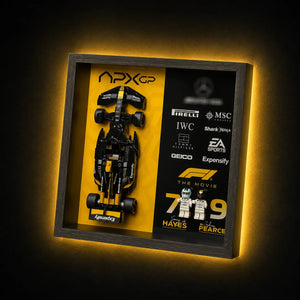 LEGO® Car Display Cases – F1, Supercars & Speed Champions Wall Frames(77252-77257)
