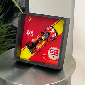 LEGO® Car Display Cases – F1, Supercars & Speed Champions Wall Frames(77258-77262)