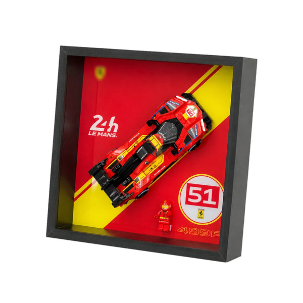 LEGO® Car Display Cases – F1, Supercars & Speed Champions Wall Frames(77258-77262)