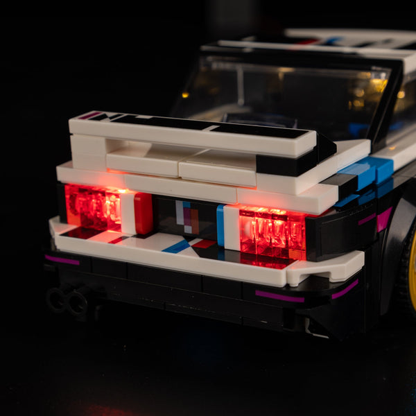 Light Kit For LEGO® BMW M3 (E30) #77263 - View 10 - brkox