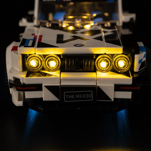 Light Kit For LEGO® BMW M3 (E30) #77263 - View 12 - brkox
