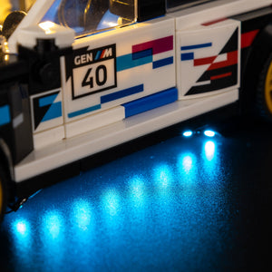 Light Kit For LEGO® BMW M3 (E30) #77263 - View 13 - brkox