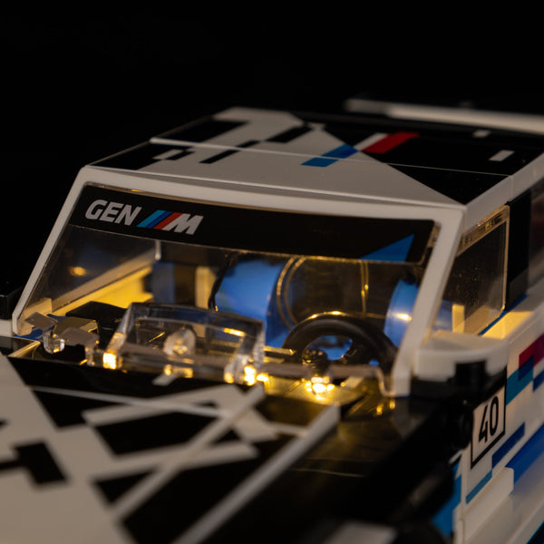 Light Kit For LEGO® BMW M3 (E30) #77263 - View 8 - brkox