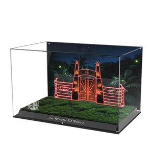 Acrylic Display Case for LEGO® Jurassic Park Jeep® Wrangler 77984