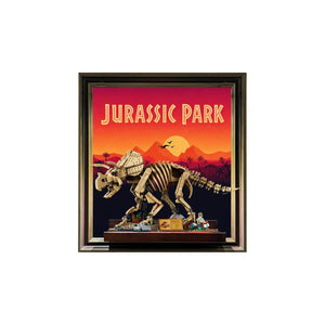Wall Display Frame for LEGO® Jurassic World™ Dinosaur Fossils: Triceratops 77985