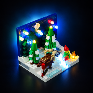 Light Kit Compatible with LEGO® Christmas Gift Set 40484
