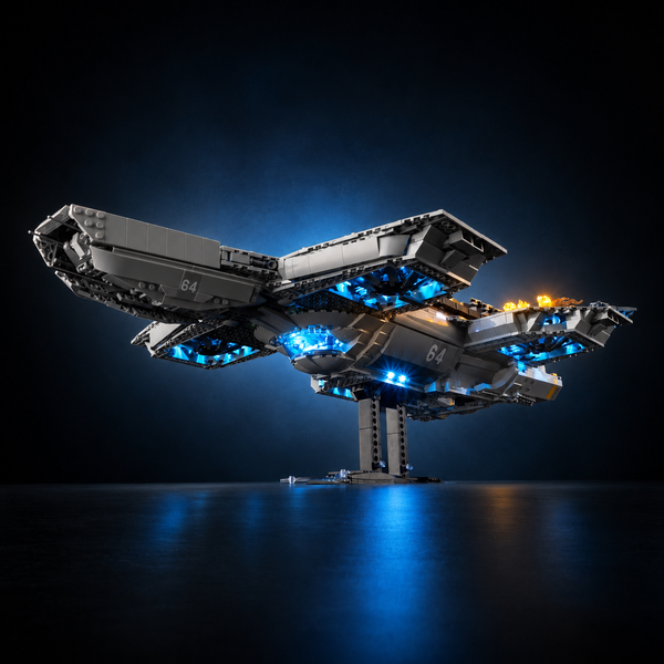 Light Kit Compatible with LEGO® S.H.I.E.L.D. Helicarrier Set 76354