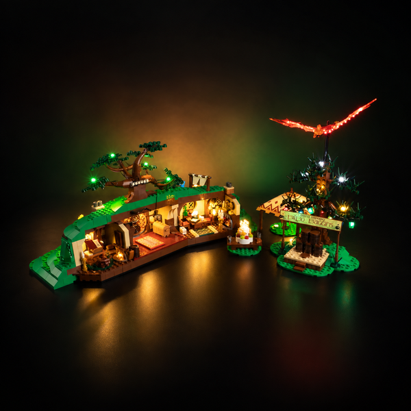 Light Kit Compatible with LEGO® The Lord of the Rings: The Shire™ Set 10354