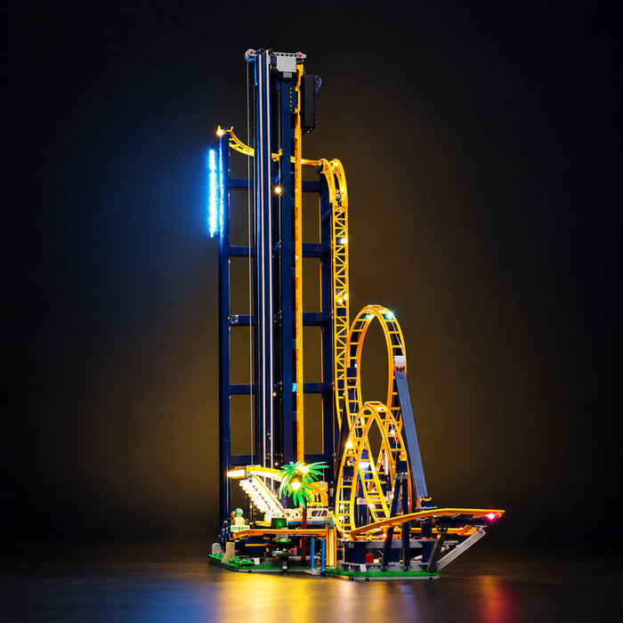 Light Kit Compatible with LEGO® Loop Coaster Set 10303