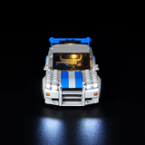 Light Kit Compatible with LEGO® Speed Champions 2 Fast & Furious Nissan Skyline GT-R (R34) Set 76917
