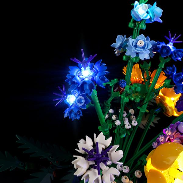 Light Kit For LEGO® Wildflower Bouquet #10313 - View 7 - brkox