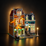 Light Kit Compatible with LEGO® Bookshop Set 10270